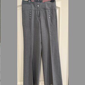 Anthropologie Cartonnier grey trousers 4 wide leg